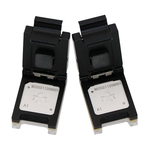 定制QFN400437合金翻盖测试座 高密度芯片测试的可靠之选